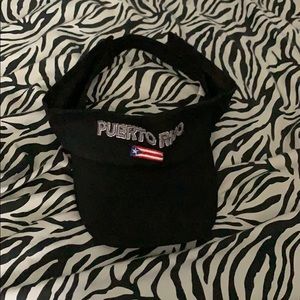 Puerto Rico letter print visor